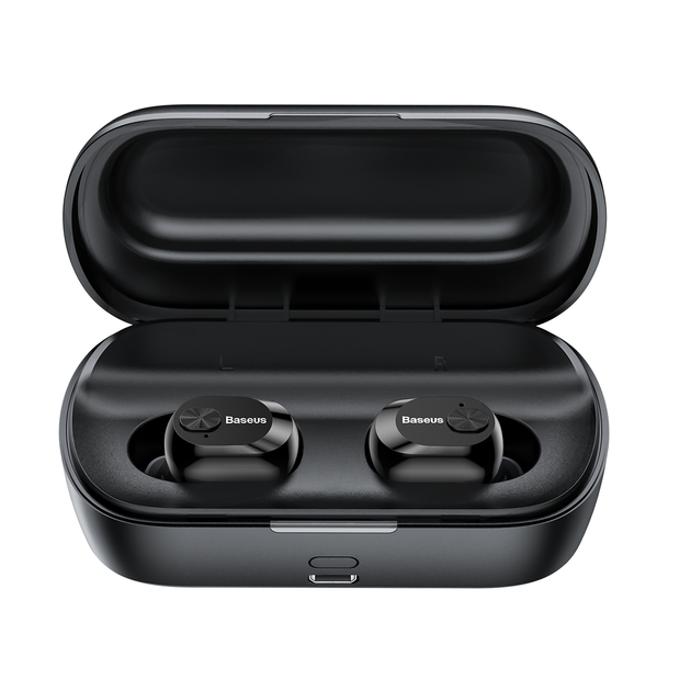Беспроводные наушники BASEUS Encok W01 TWS Wireless Черные (NGW01-01) - изображение 3