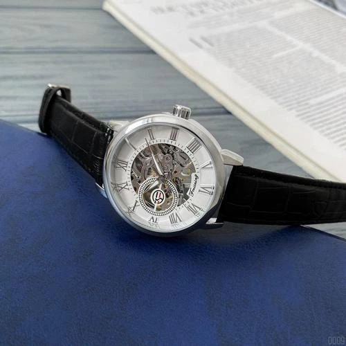 Мужские часы Forsining 8099 Black-Silver-White (1059-0009) - изображение 4
