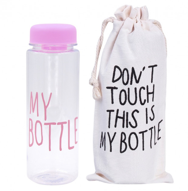 Бутылка для воды My Bottle в чехле Pink (DM 464) – фото, отзывы ...