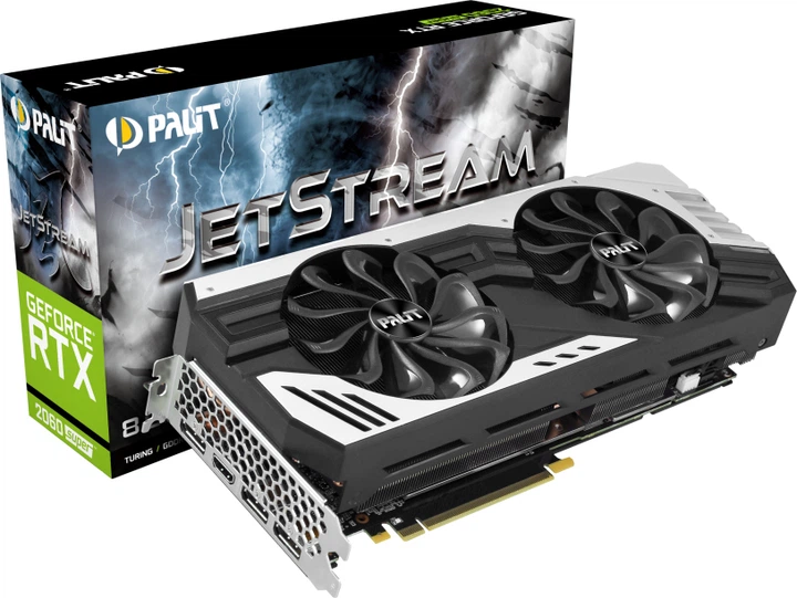 Видеокарта Palit PCI-Ex GeForce RTX 2060 Super JetStream 8GB GDDR6