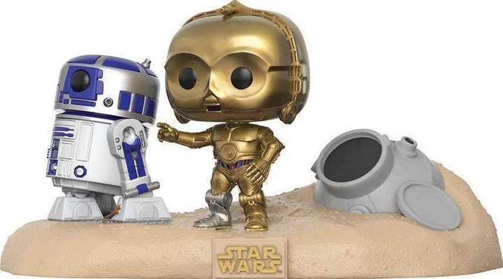 Фигурка Funko Pop Фанко Поп Bobble Star Wars R2-D2 C-3PO Звездные