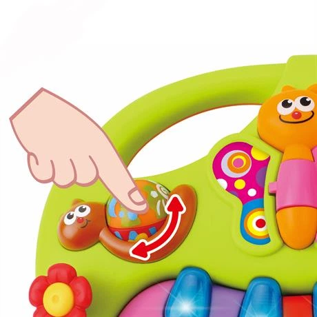 Музыкальная игрушка Hola Toys Веселое пианино (6944167192717) - Фото 7 Музыкальная игрушка Hola Toys Веселое пианино (6944167192717) - изображение 7