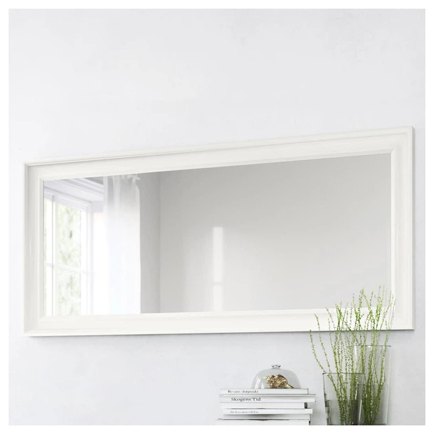 Дзеркало IKEA (ІКЕА) HEMNES 74х165см настінне біле (003.924.99) - зображення 2