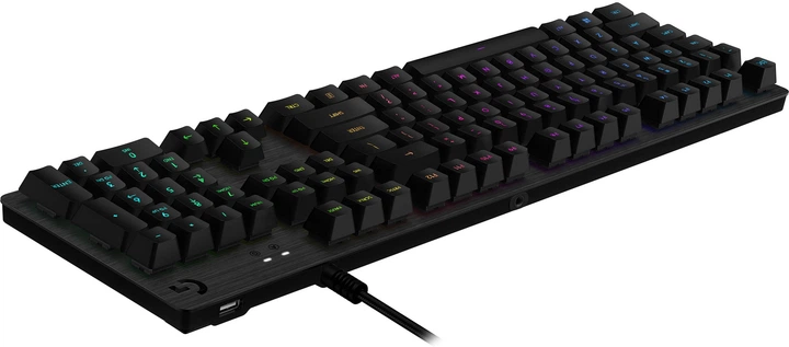 Клавиатура проводная Logitech G513 Linear Switch Mechanical RGB Carbon USB (920-008856) - Фото 3 Клавиатура проводная Logitech G513 Linear Switch Mechanical RGB Carbon USB (920-008856) - изображение 3