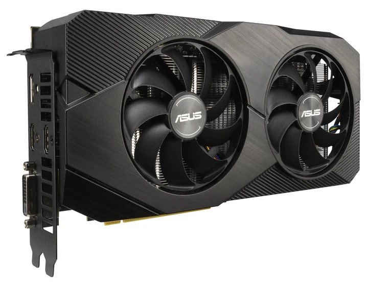 Видеокарта Asus PCI-Ex GeForce RTX 2060 Dual EVO OC Edition 6GB