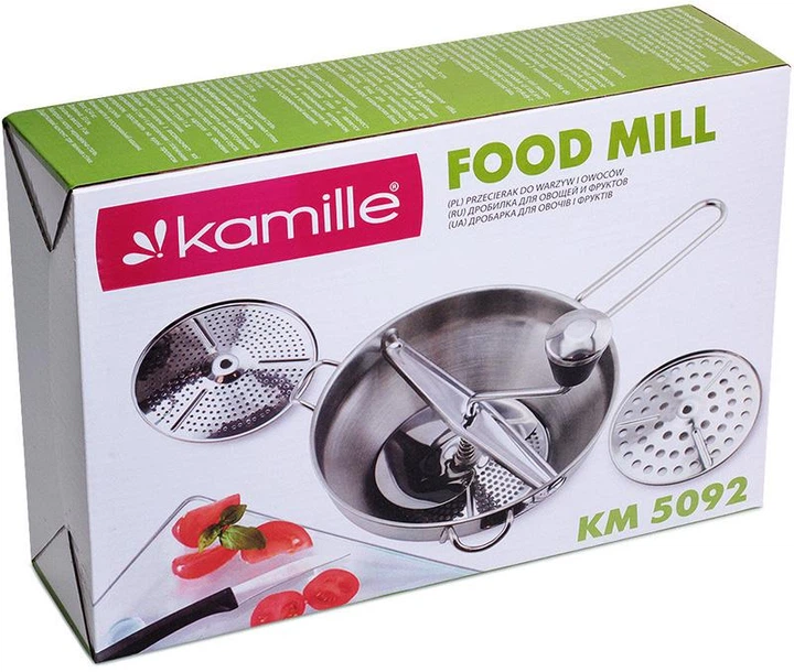 Многофункциональная мельница-пресс Kamille из нержавеющей стали (KM-5092) - изображение 5