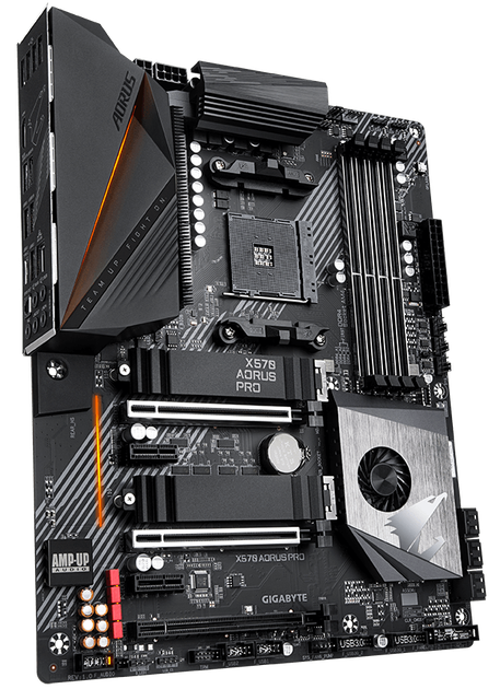 Материнская плата Gigabyte X570 Aorus Pro (sAM4, AMD X570, PCI-Ex16) - изображение 2