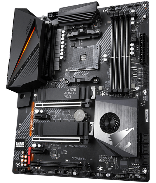 Материнская плата Gigabyte X570 Aorus Pro (sAM4, AMD X570, PCI-Ex16) - изображение 3