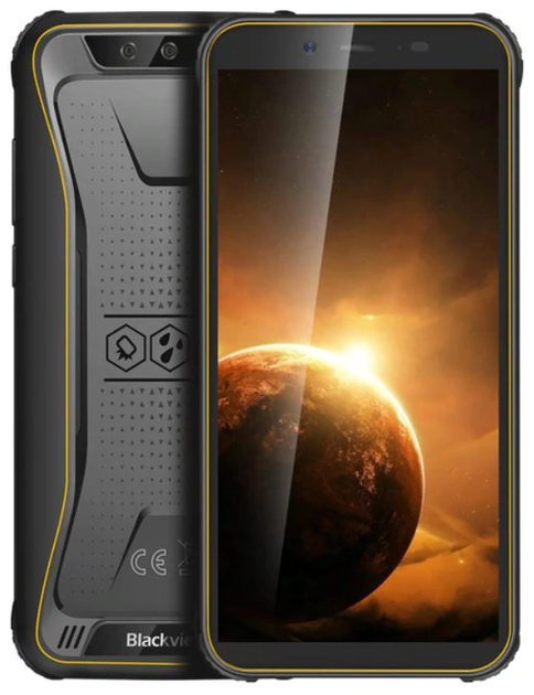 Blackview BV5500 Plus 3/32 Gb yellow IP68, 4G, NFC - Фото 1 Blackview BV5500 Plus 3/32 Gb yellow IP68, 4G, NFC - зображення 1