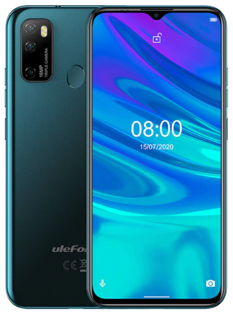 Ulefone Note 9P 4/64 Gb green, 6.52", Helio P22, 3G, 4G - Фото 1 Ulefone Note 9P 4/64 Gb green, 6.52", Helio P22, 3G, 4G - изображение 1