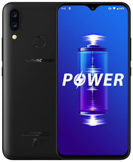 Umidigi Power 4/64 Gb black, NFC - Фото 1 Umidigi Power 4/64 Gb black, NFC - изображение 1