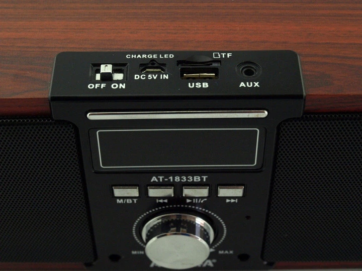 Портативна Колонка FM акустична Atlanfa AT-1833BT 12W Super Bass (00418) - зображення 4