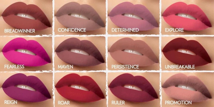 Суперстойкая жидкая губная помада Nu Colour Powerlips Fluid Matte Explore «Нежная роза» - Фото 3 Суперстойкая жидкая губная помада Nu Colour Powerlips Fluid Matte Explore «Нежная роза» - зображення 3