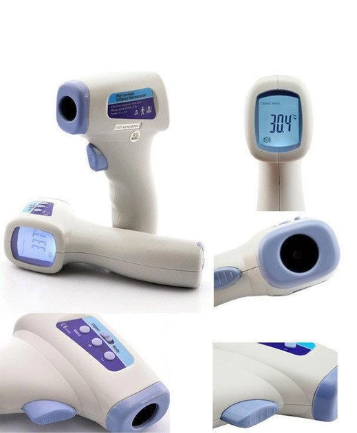 Безконтактний електронний інфрачервоний Термометр (пірометр)Babyly BLIR-3 для вимірювання температури тіла - зображення 2