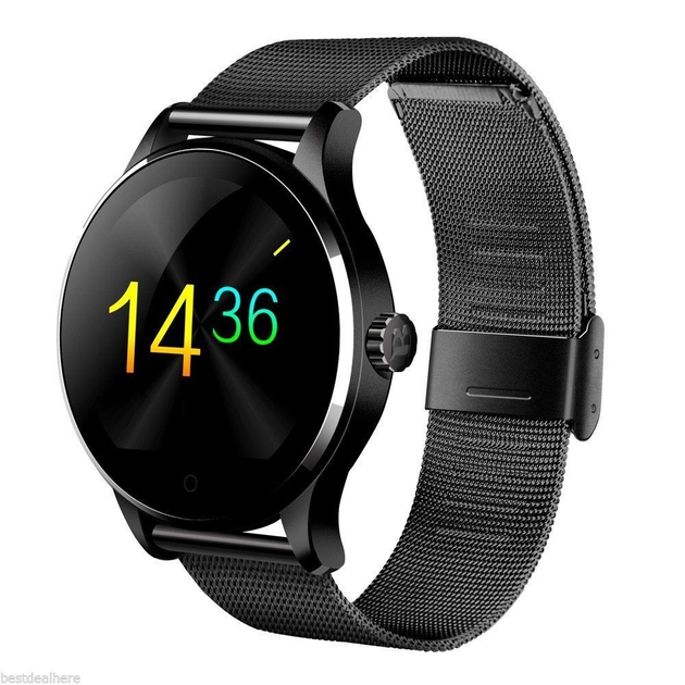 Смарт-Часы Smart Watch K88H Plus С Металическим Ремешком Черные.