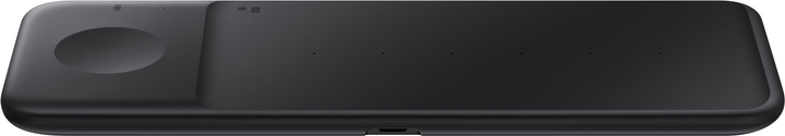 Бездротовий зарядний пристрій Samsung Wireless charger 3 slots - Trio charger Black (EP-P6300TBRGRU) - зображення 12
