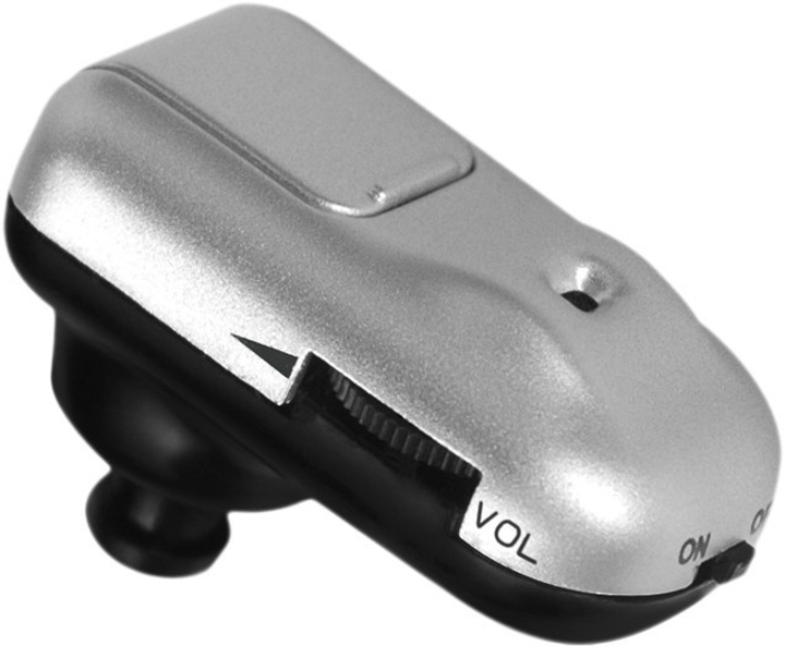 Слуховий апарат - Підсилювач звуку MICRO PLUS, сріблястий (op12673941/BITX264) - зображення 2
