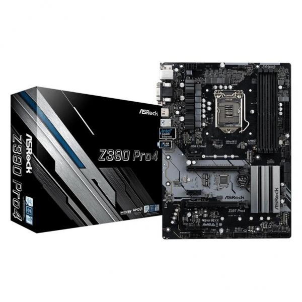 Материнская плата ASRock Z390 PRO4 – фото, отзывы, характеристики