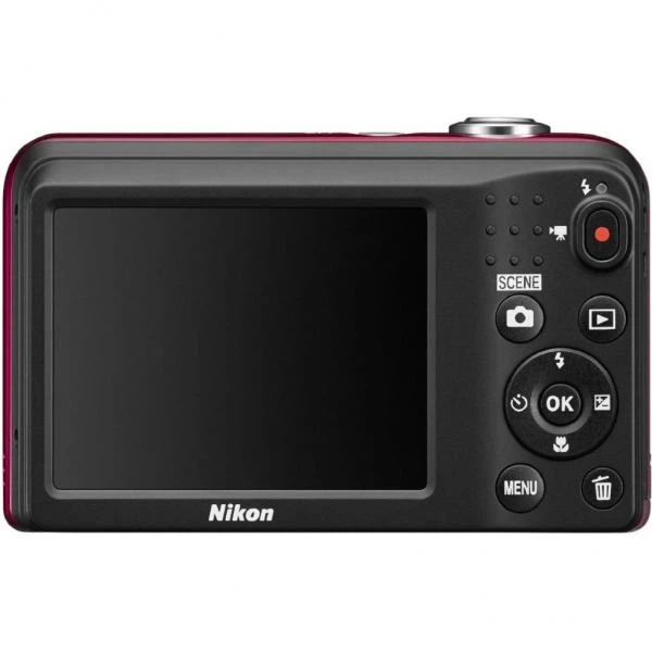 Цифровий фотоапарат Nikon Coolpix A10 Red (VNA982E1) купити
