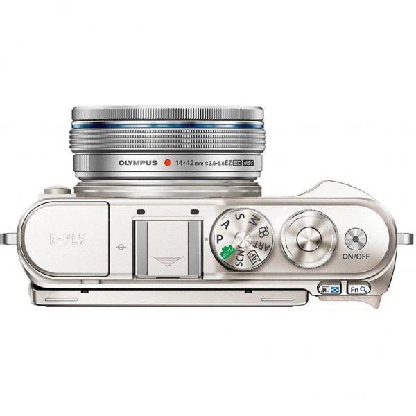 Цифровой фотоаппарат OLYMPUS E-PL9 14-42 mm Pancake Zoom Kit white/silver (V205092WE000) - Фото 4 Цифровой фотоаппарат OLYMPUS E-PL9 14-42 mm Pancake Zoom Kit white/silver (V205092WE000) - изображение 4
