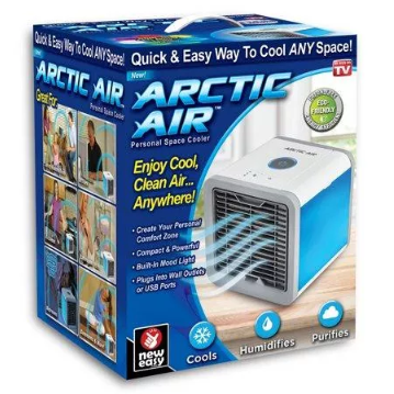 Кондиционер Arctic Air увлажнитель ночник Вентилятор охладитель - Фото 3 Кондиционер Arctic Air увлажнитель ночник Вентилятор охладитель - изображение 3