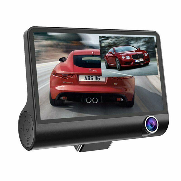 Автомобильный видеорегистратор Recorder на 3 камеры 4 "HD 1080P – фото ...