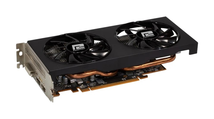 Відеокарта AMD Radeon RX 5500 XT 8GB GDDR6 OC PowerColor (AXRX 5500XT 8GBD6-DH/OC) - Фото 2 Відеокарта AMD Radeon RX 5500 XT 8GB GDDR6 OC PowerColor (AXRX 5500XT 8GBD6-DH/OC) - зображення 2