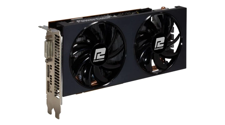 Відеокарта AMD Radeon RX 5500 XT 8GB GDDR6 OC PowerColor (AXRX 5500XT 8GBD6-DH/OC) - Фото 4 Відеокарта AMD Radeon RX 5500 XT 8GB GDDR6 OC PowerColor (AXRX 5500XT 8GBD6-DH/OC) - зображення 4