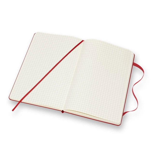 Блокнот Moleskine Classic средний 13х21 см 240 страниц в клетку Красный (9788862930338) - Фото 3 Блокнот Moleskine Classic средний 13х21 см 240 страниц в клетку Красный (9788862930338) - изображение 3