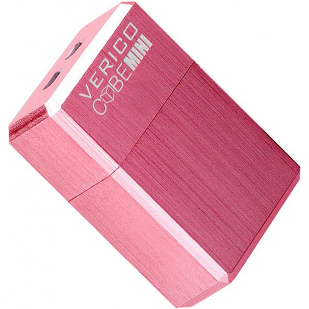 Флеш память Verico USB 32Gb MiniCube Pink (24586) - изображение 3