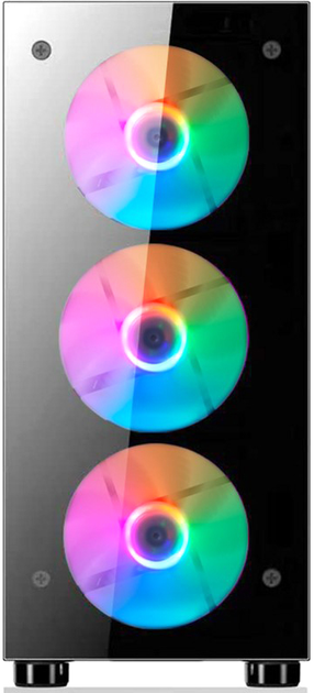 Корпус 1stPlayer V3-A-4G6 Black - зображення 4