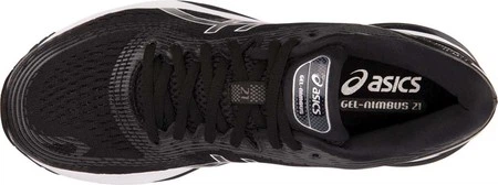 Мужские кроссовки ASICS GEL-Nimbus 21 Running Shoe Black/Dark Grey
