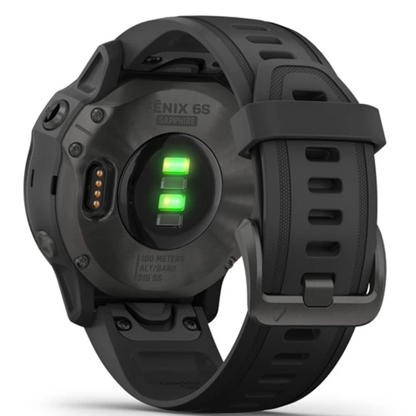 Смарт-годинник Garmin Fenix 6S Carbon Gray DLC with Black Band (010-02159-25) - зображення 4