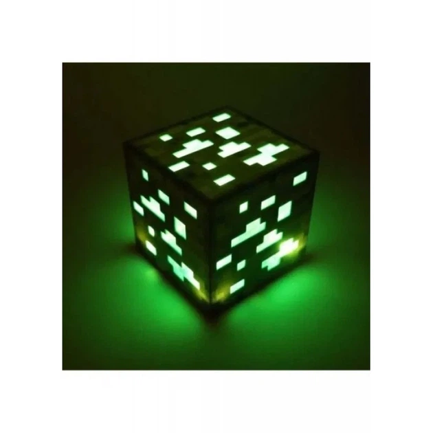 Нічник Смарагдова руда Minecraft LED - зображення 2