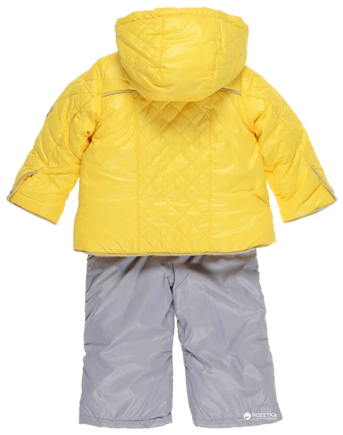 Комплект (куртка + полукомбинезон) Baby Line V118-16 86 см Желтый с серым (ROZ6204000739) - изображение 2