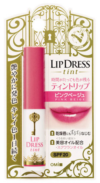 Акція на Тинт-бальзам для губ Omi Menturm Lip Dress Зволожувальний для губ Pink Beige SPF20 2 г від Rozetka
