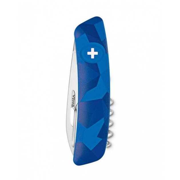 Швейцарский складной нож Swiza C01 Livor,синий - изображение 2