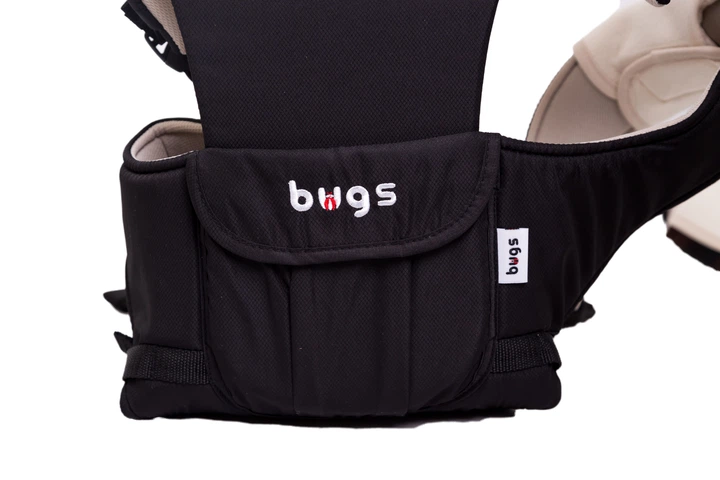 Рюкзак-кенгуру для перенесення дітей 5в1 SafeTop чорний Bugs (BZ-6588284) - зображення 2
