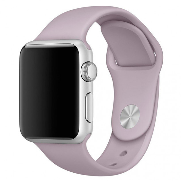 Силиконовый ремешок ABP Lavender Sport Band для часов Apple Watch 38 мм ...