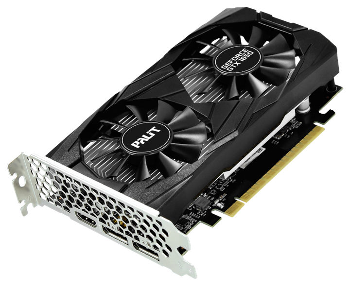 Відеокарта Palit PCI-Ex GeForce GTX 1650 Dual OC 4GB GDDR5 (128bit