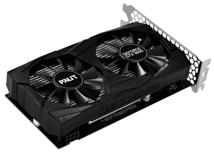 Видеокарта Palit PCI-Ex GeForce GTX 1650 Dual OC 4GB GDDR5 (128bit