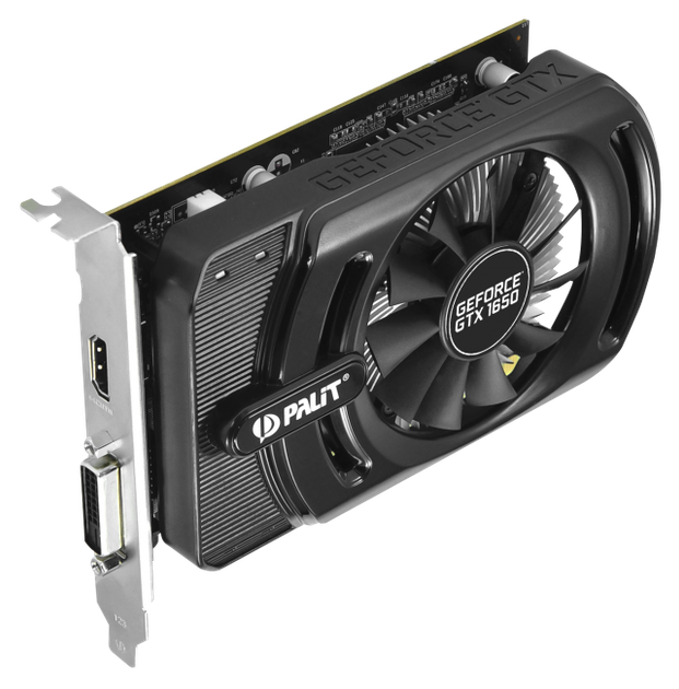 Видеокарта Palit PCI-Ex GeForce GTX 1650 StormX 4GB GDDR5 (128bit