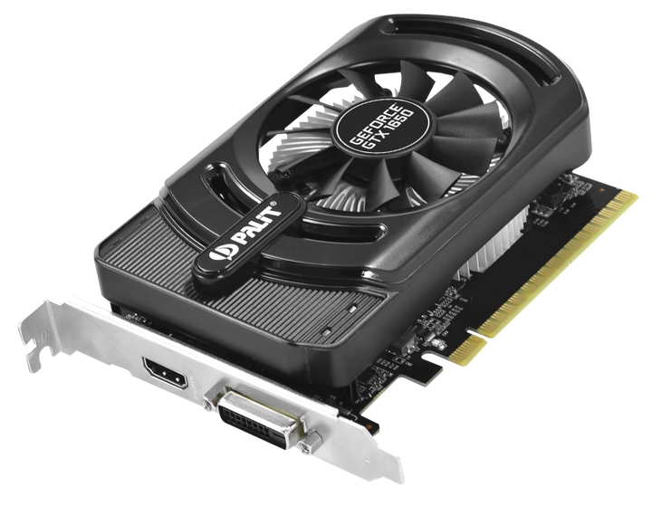 Видеокарта Palit PCI-Ex GeForce GTX 1650 StormX 4GB GDDR5 (128bit