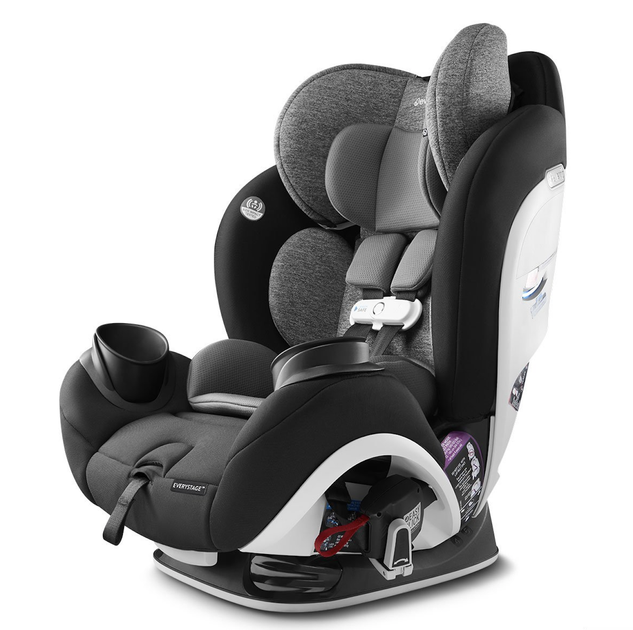 Evenflo&nbsp;Gold®&nbsp;автокрісло&nbsp;EveryStage&nbsp;DLX&nbsp;(авт)&nbsp;-&nbsp;Moonstone&nbsp;(група&nbsp;від&nbsp;1,8&nbsp;до&nbsp;54,4&nbsp;кг) - изображение 10