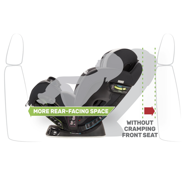 Evenflo® автокрісло EveryStage DLX (авт) - LATITUDE (група від 1,8 до 54,4 кг) - изображение 6