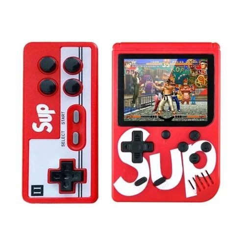 Приставка SUP Game Box 3" 400 ігор Супер Маріо з джойстиком Червоний (388270) - зображення 3