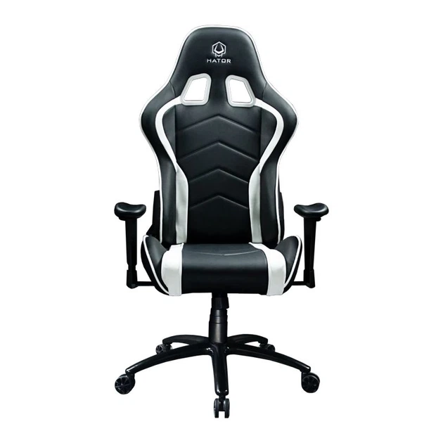 Крісло для геймерів Hator Sport Essential Black/White (HTC-907) - Фото 1 Крісло для геймерів Hator Sport Essential Black/White (HTC-907) - зображення 1