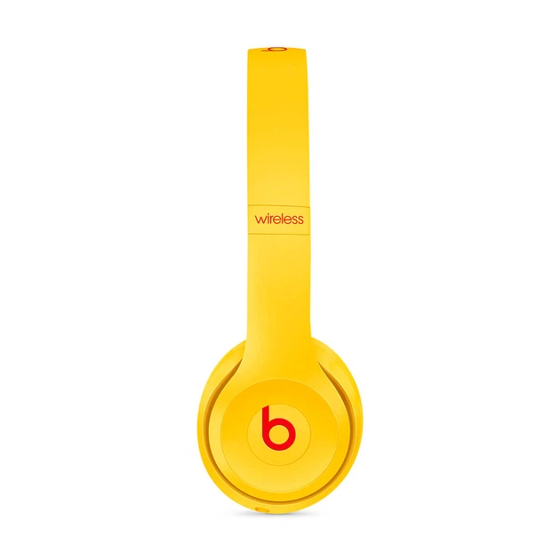 BEATS Solo3 Wireless On-Ear Headphones Club Yellow (MV8U2) - зображення 4