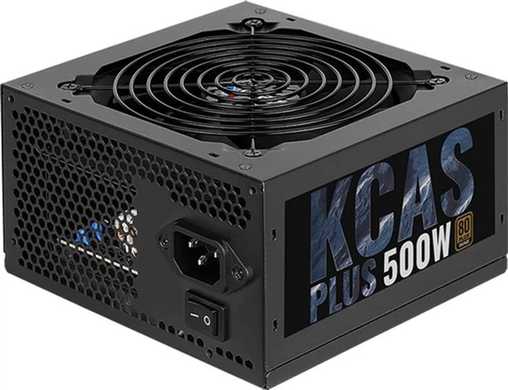 Блок питания Aerocool KCAS-500 Plus 500W - Фото 1 Блок питания Aerocool KCAS-500 Plus 500W - изображение 1