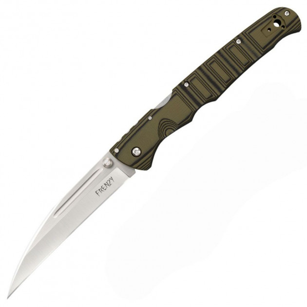 Нож Cold Steel Frenzy I OD Green-Black 62PV1 (1260.13.89) - изображение 1